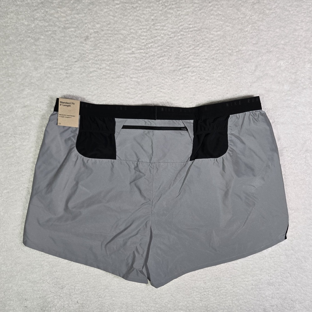Nike Mens 38x4 Dri-Fit ADV 2-in-1 Reflective 4" Running Shorts IM6267-010 2XL - Picture 7 of 11